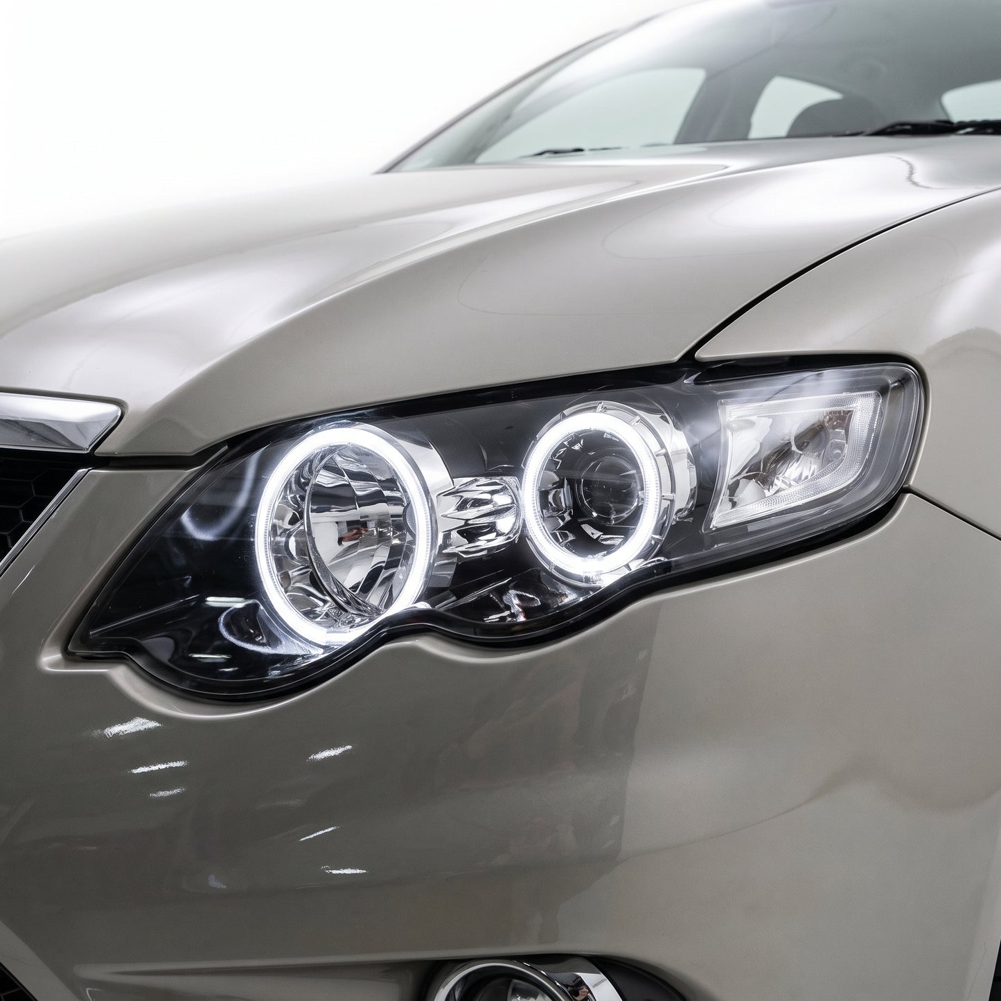 Ford Falcon FG Series 1 (2008 - 2011) Halo Angel Eyes Headlights LH + RH