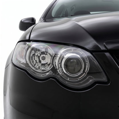 Ford Falcon FG Series 2 XR6 / XR8 (2011 - 2014) Projector Black Headlights LH + RH installed close-up