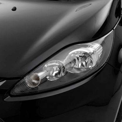 Ford Fiesta WT Thai Built (2010 - 2013) Black Halogen OEM Style Headlights LH + RH