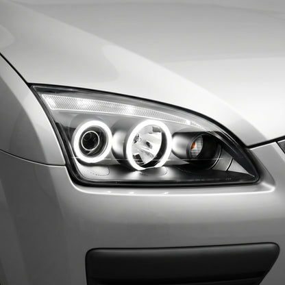 Ford Focus LS / LT (2005- 2008) CCFL Angel-Eyes DRL Projector Headlights LH + RH