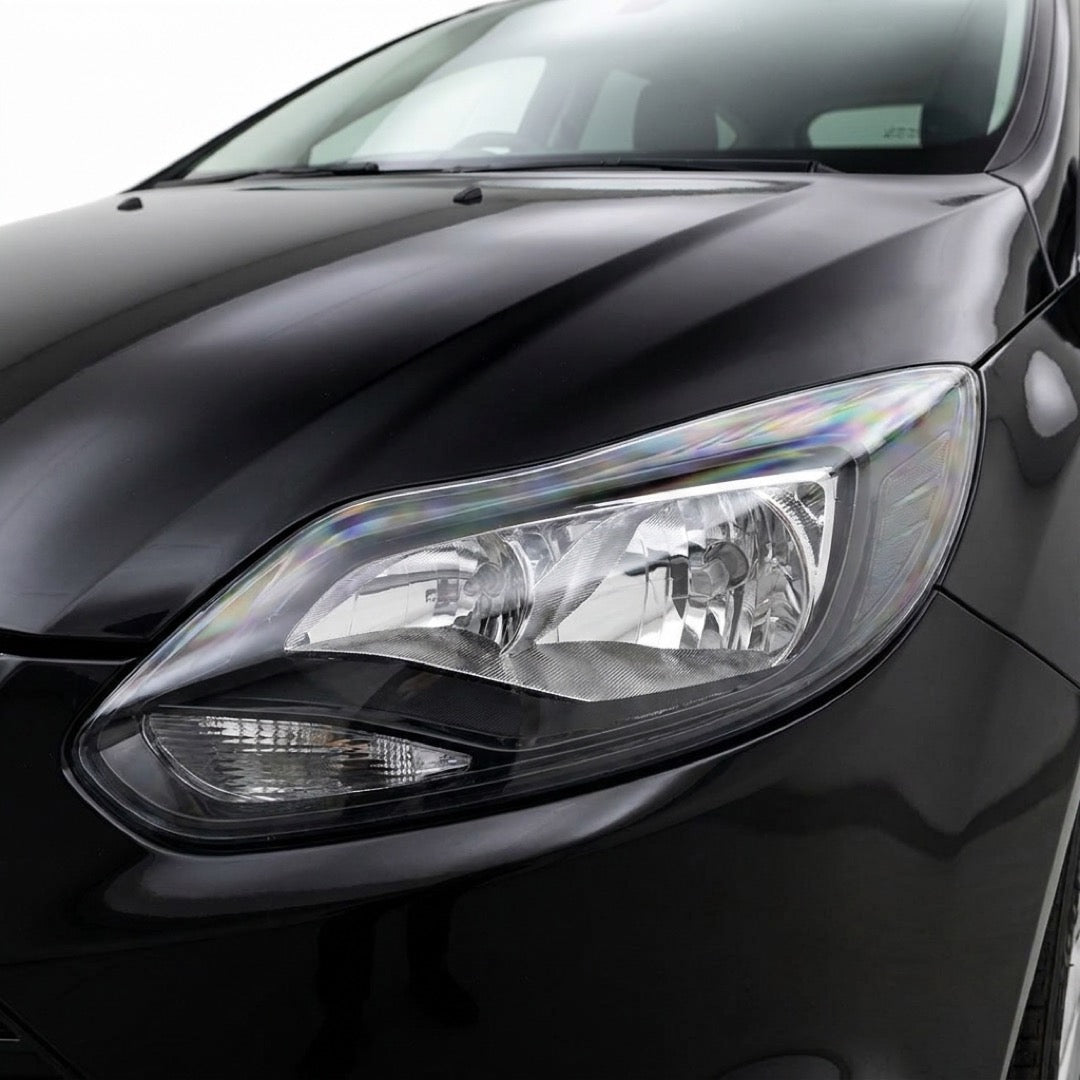 Ford Focus LW (2011 - 2015) Black OEM Style Headlights LH + RH