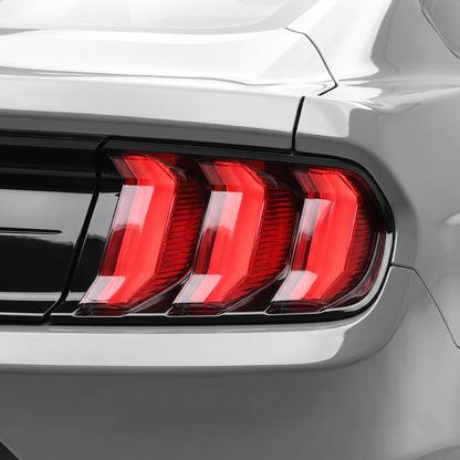 Ford Mustang FM / FN (2015 - 2021) Sequential Clear Full LED Tail Lights LH + RH