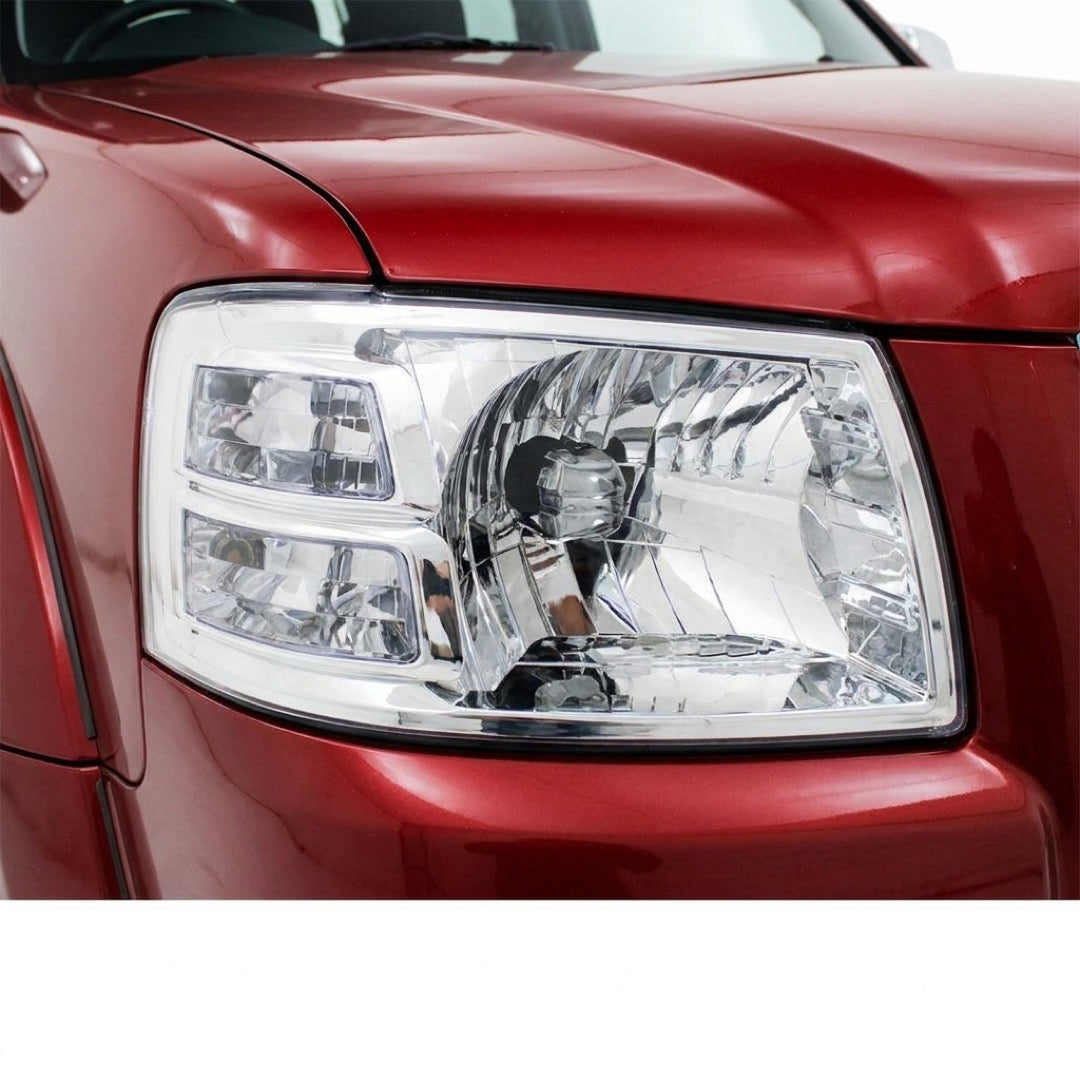 Ford Ranger PJ (2006 - 2009) Chrome OEM Style Headlights LH + RH