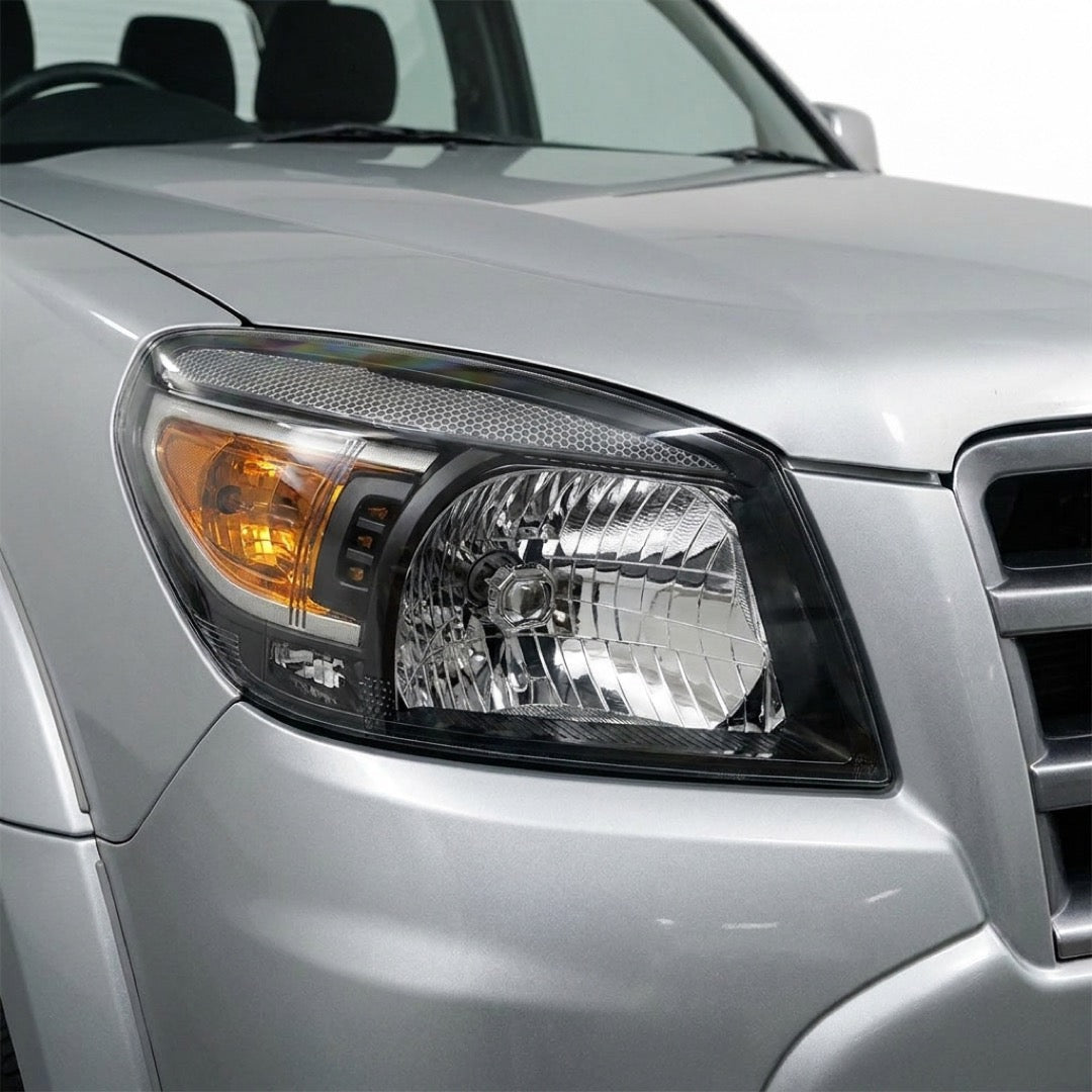 Ford Ranger PK (2009 - 2011) Black OEM Style Headlights LH + RH