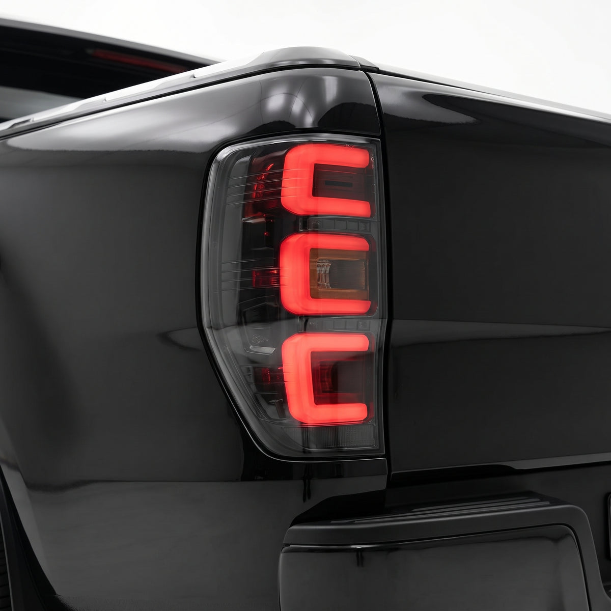 Ford Ranger PX MK1 / MK2 / MK3 (2012 - 2021) Smoked Triple-Eye Style LED Tail Lights LH + RH installed