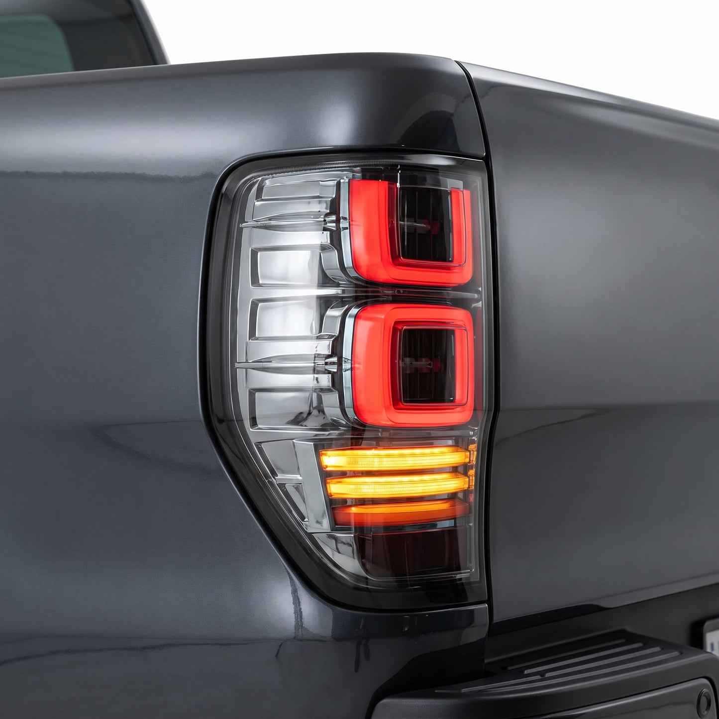 Ford Ranger PX MK1 / MK2 / MK3 (2012 - 2022) Sequential Smoked LED Tail Lights LH + RH