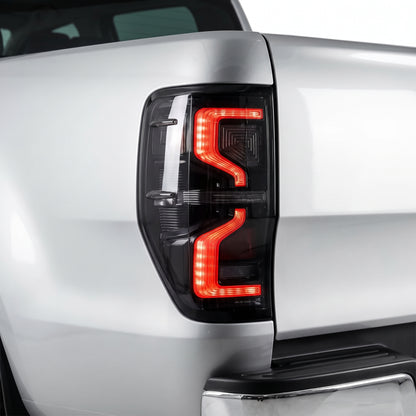 Ford Ranger PX MK1 / MK2 (2012 - 2018) Sequential Smoked Full LED Tail Lights LH + RH