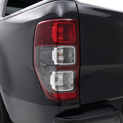 Ford Ranger PX MK1 Wildtrak (2011 - 2015) Black Halogen Tail Lights LH + RH installed