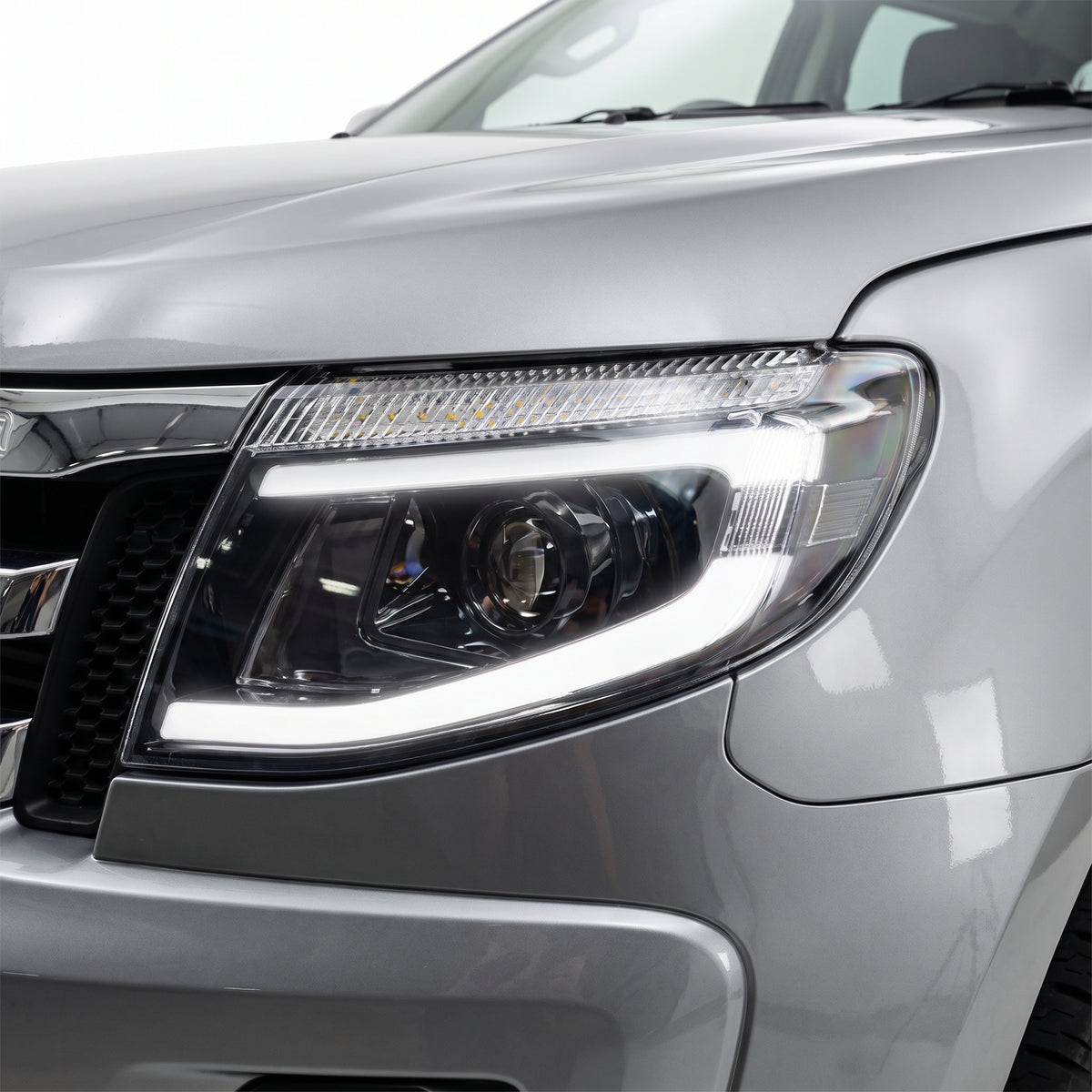 Ford Ranger PX MK1 (2011 - 2015) LED DRL Projector Headlights LH + RH