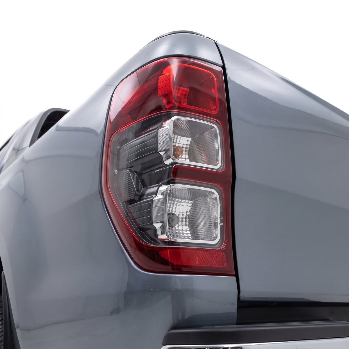 Ford Ranger PX MK2 Wildtrak (2015 - 2018) OEM Style Tail Lights LH + RH installed close-up