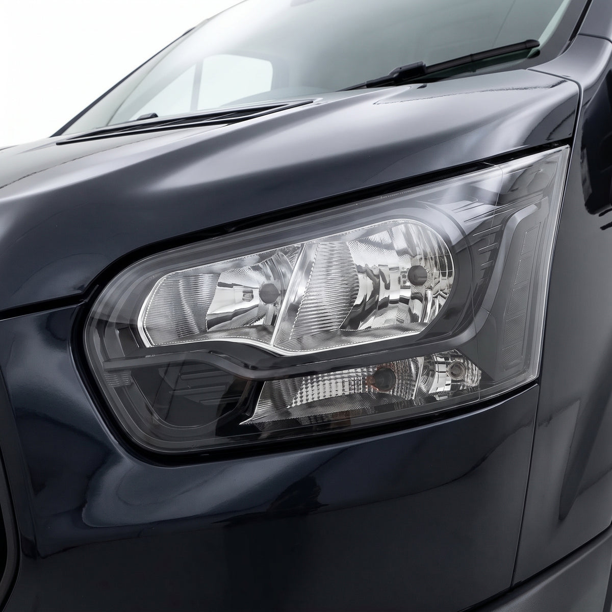 Ford Transit Van VO (2014 - 2024) Black OEM Style Headlights LH + RH