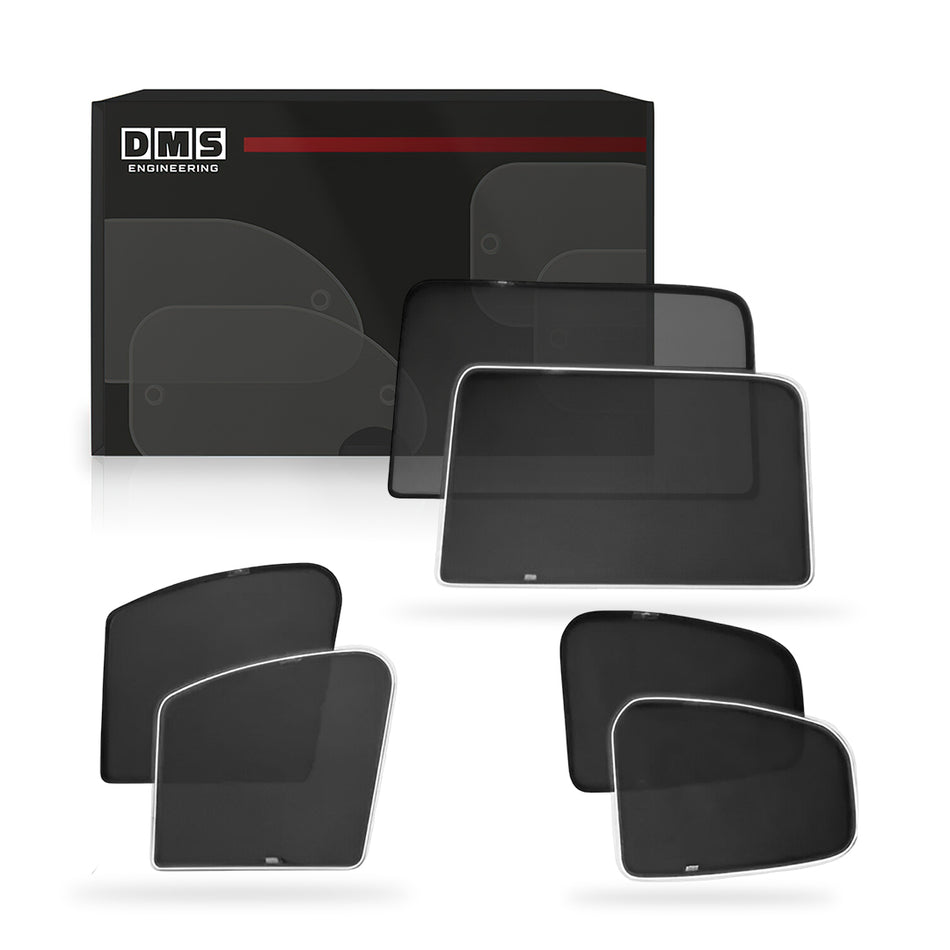 GWM Tank 500 P03 (2024 - 2025) Magnetic Window Sun Shades Complete Set