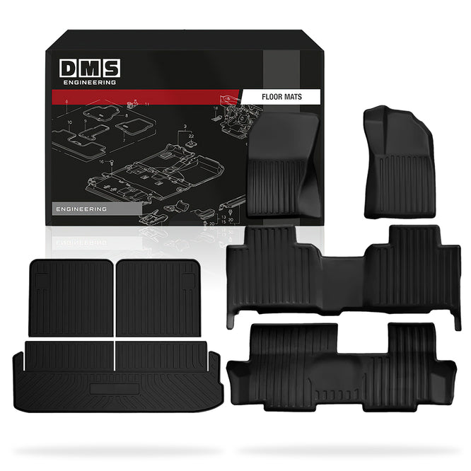 GWM Tank 500 P03 (2024 - 2025) Rubber Floor Mats Complete Set
