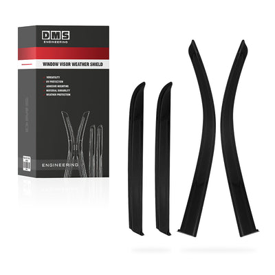 GWM Cannon (2020 - 2024) Front and Rear Window Visor Weather Shields