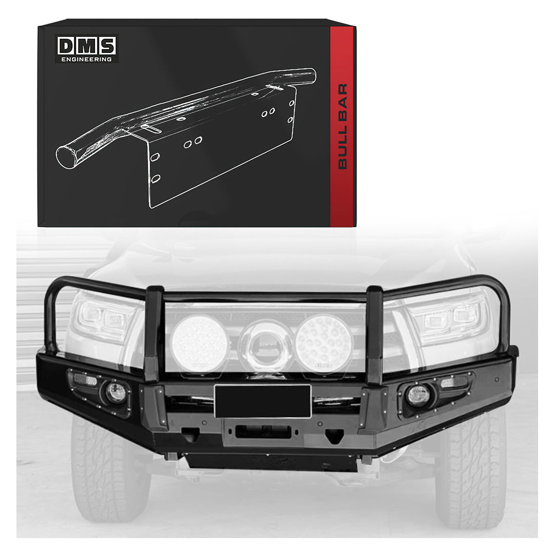 DMS GWM Cannon (2020 - 2024) Triple Hoop Steel Bull Bar + LED Lights ADR Compliant