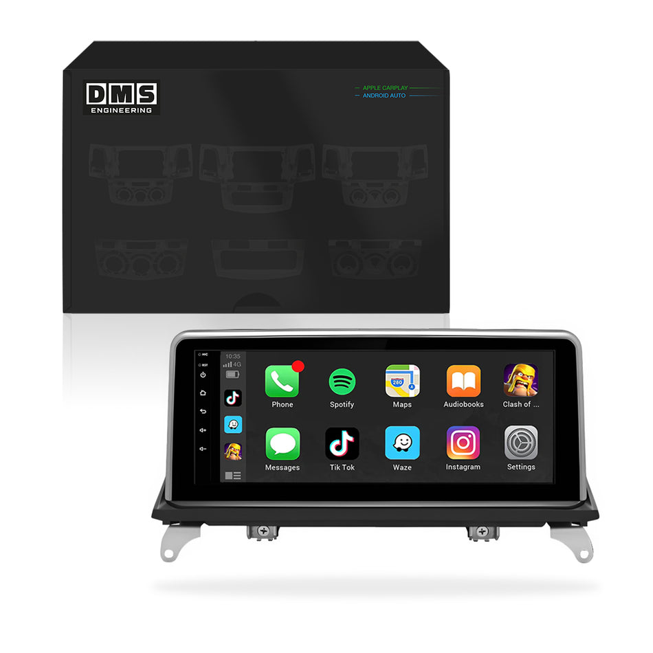 BMW X5 CCC E70 (2007 - 2010) 10.25" Wireless Android 13 Head Unit for Apple CarPlay / Android Auto