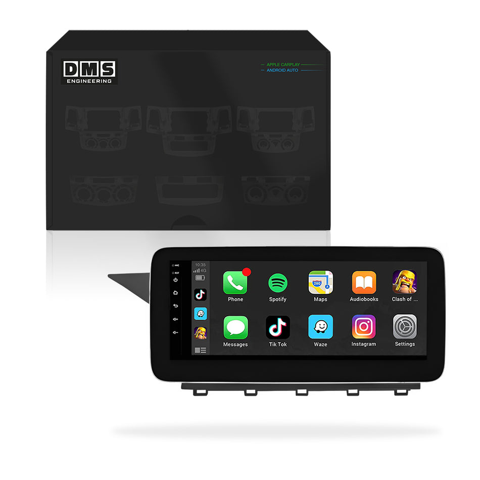 Mercedes-Benz GLK-Class NTG 4.5 / 4.7 X204 (2013 - 2015) 10.25" 12.3" Wireless Android 14 Head Unit for Apple CarPlay / Android Auto