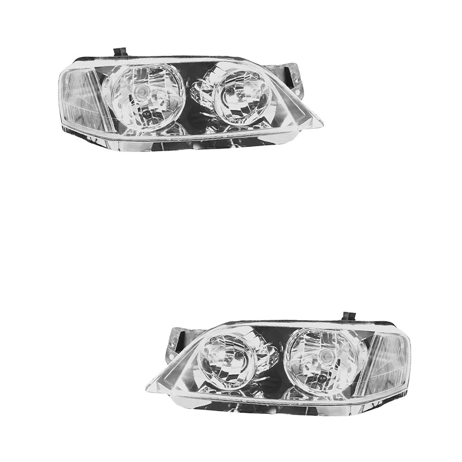 Ford Territory SY (2009- 2011) Black OEM Style Headlights LH + RH