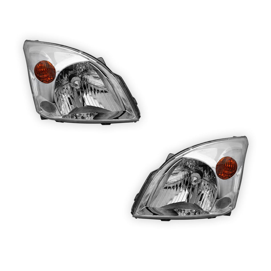 Toyota LandCruiser Prado 120 Series (2002 - 2009) OEM Style Headlights LH + RH