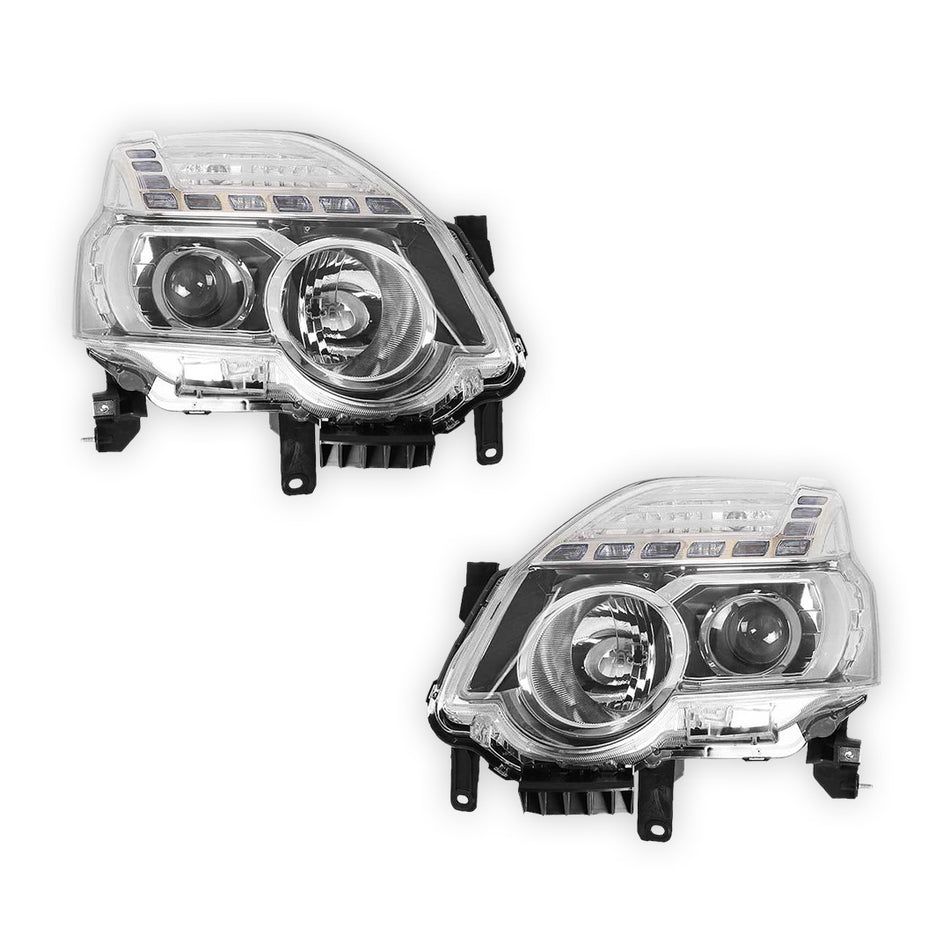 Nissan X-Trail T31 (2010 - 2014) Halogen OEM Style Headlights LH + RH