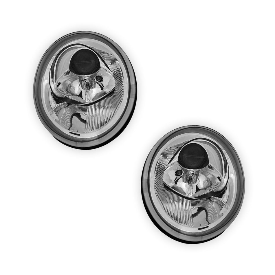 Volkswagen Beetle 9C / 1Y (2000 - 2005) OEM Style Headlights LH + RH