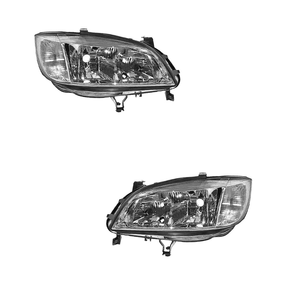 Holden Zafira TT (2001 - 2005) Chrome OEM Style Headlights LH + RH