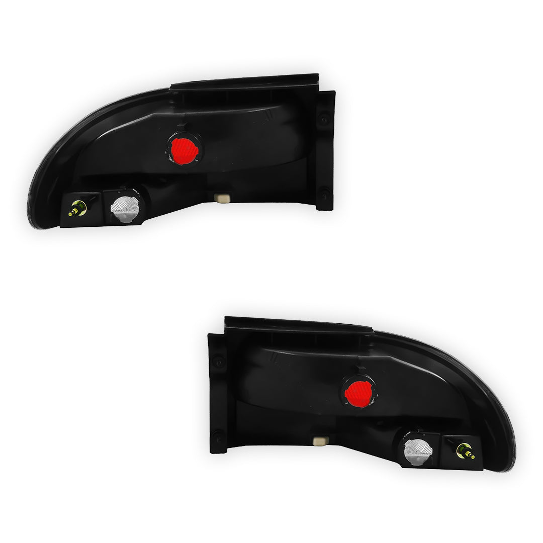 Holden Commodore VR / VS (1994 - 1997) Amber and Red Halogen Tail Lights LH + RH