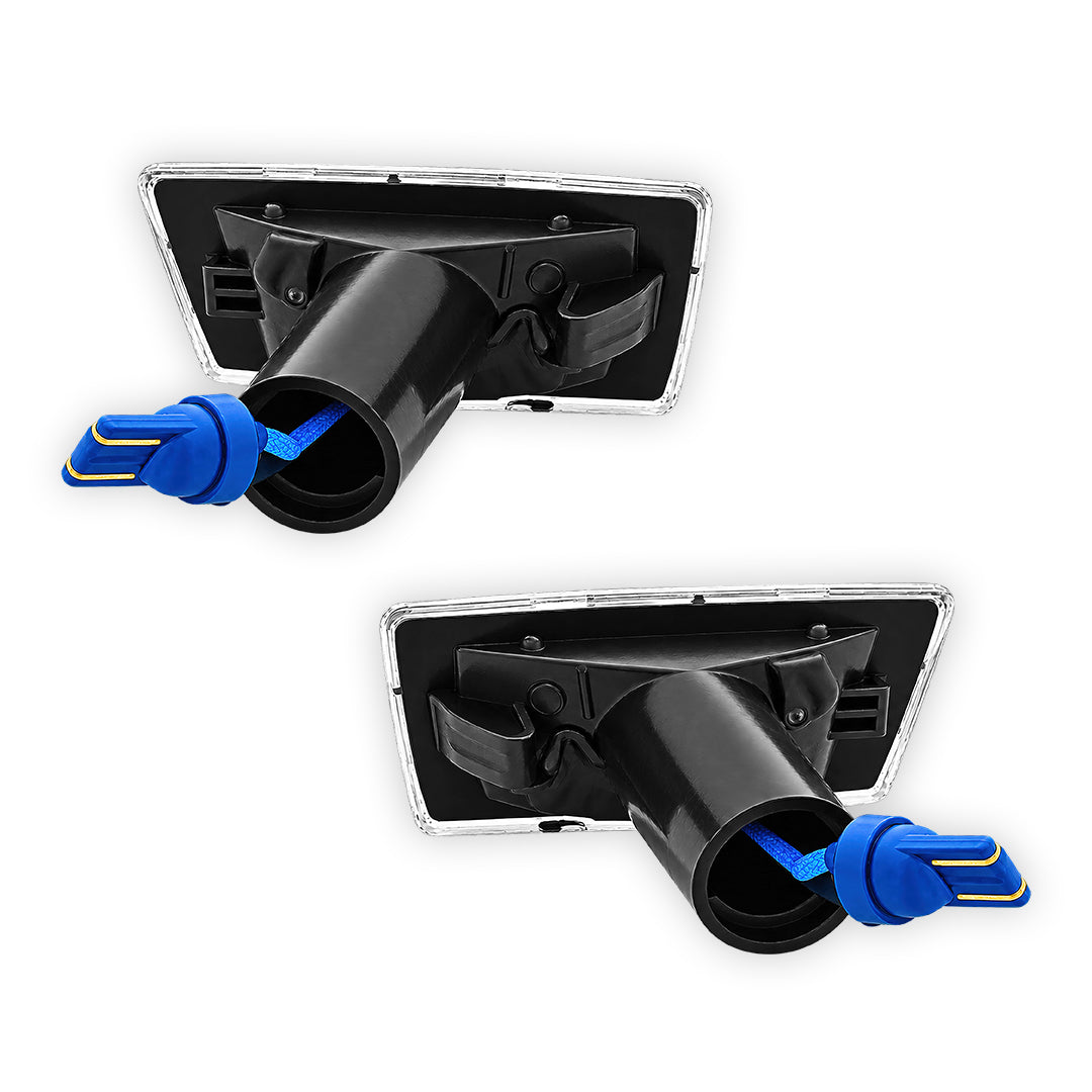 Holden Astra AH / PJ (2004 - 2015) Smoked / Black LED Side Turn Signal Indicator Lights RH + LH