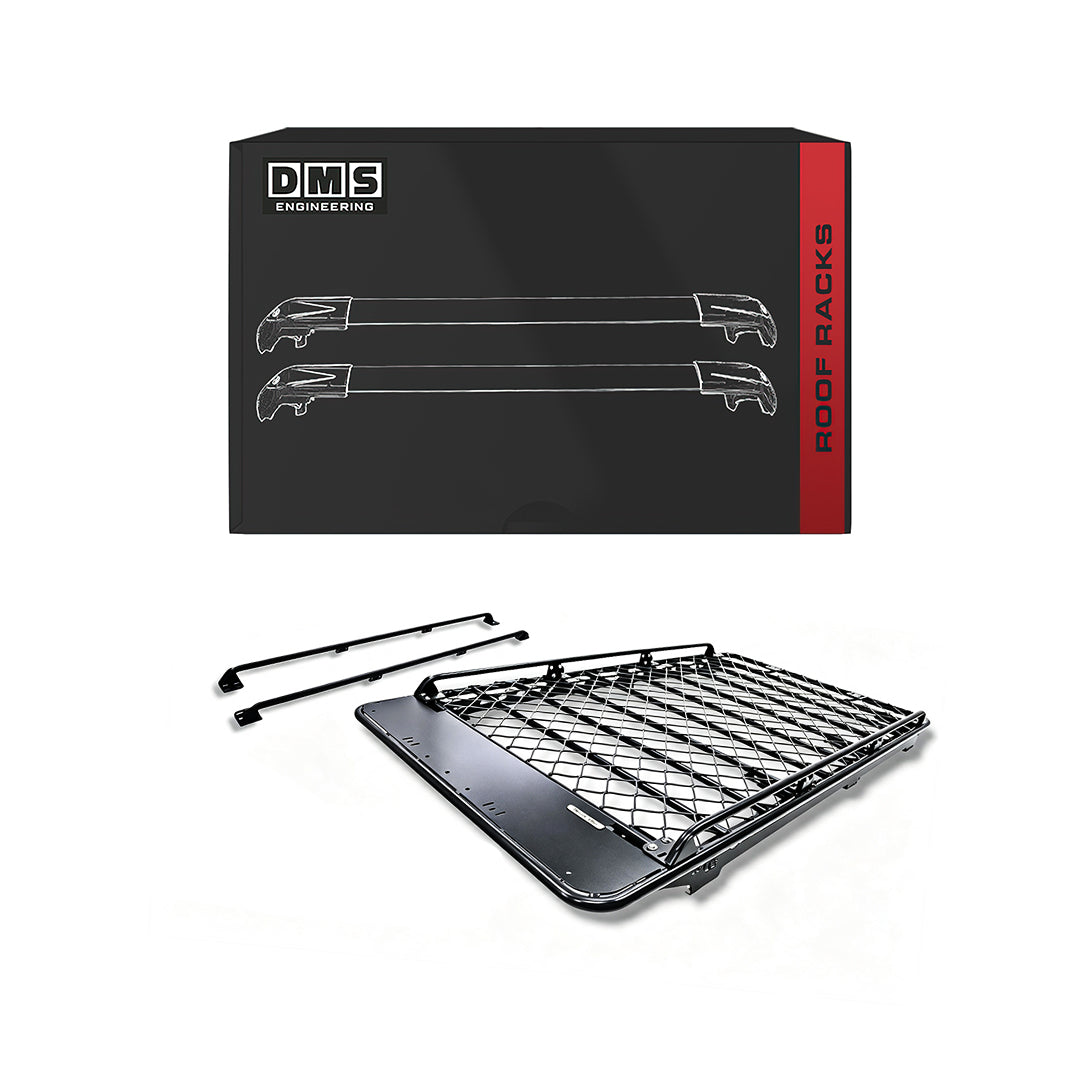Holden Colorado RG / Trailblazer (2012 - 2026) Aluminum Flat Mesh Roof Rack With Removeable Side Rails
