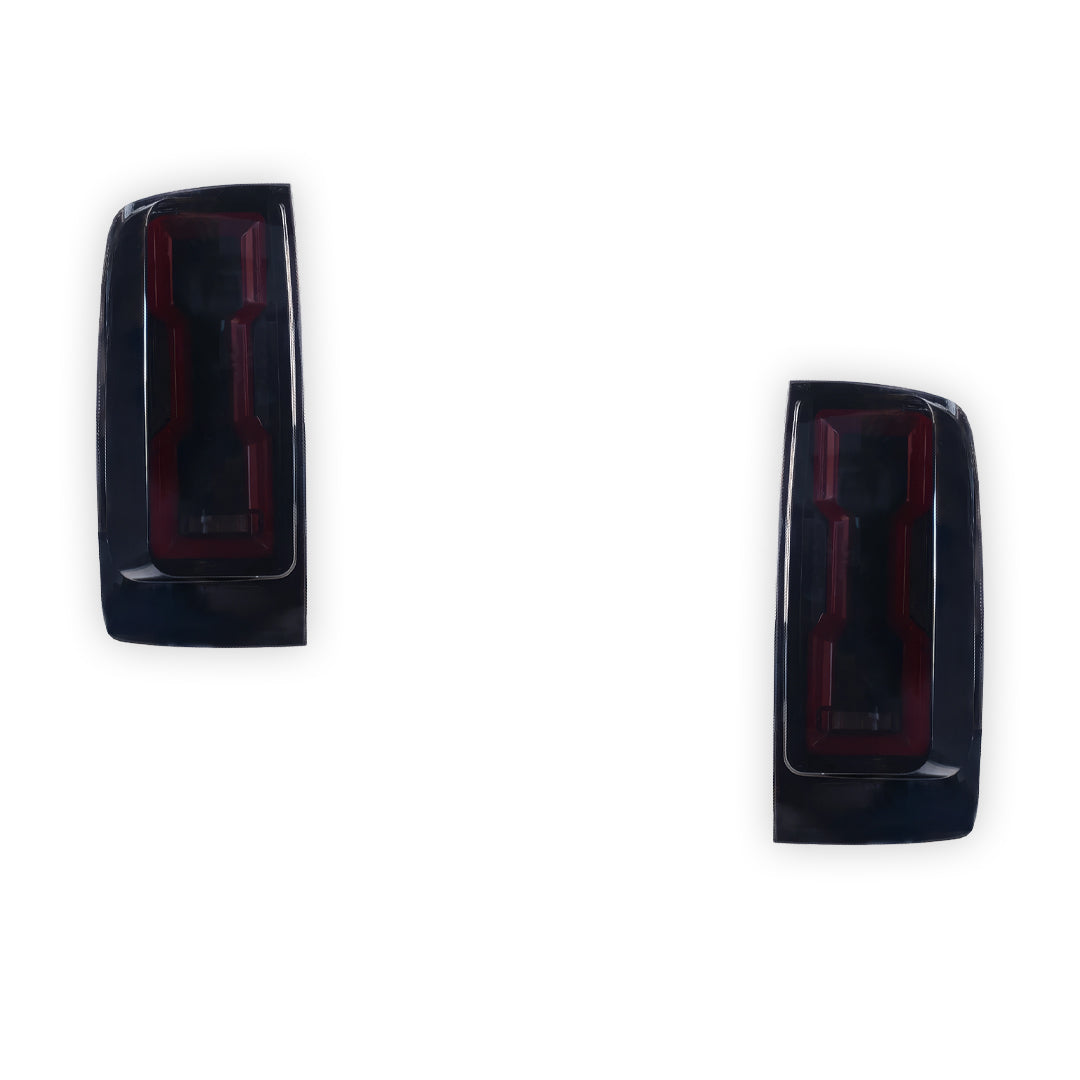 Holden Colorado RG (2012 - 2020) Sequential Smoked 3D Stripe Bar Full LED Tail Lights LH + RH