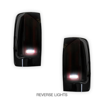Holden Colorado RG (2012 - 2021) Sequential Smoke Black LED Tail Lights LH + RH