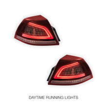 Holden Commodore VE Series 1 & 2 (2006 - 2013) Sequential Red Clear LED Tail Lights LH + RH