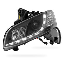 Holden Commodore VE Series 2 HSV (2009 - 2013) Black DRL LED Projector Headlights LH + RH