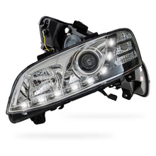Holden Commodore VE Series 2 HSV (2010 - 2013) Crystal DRL LED Projector Headlights LH + RH