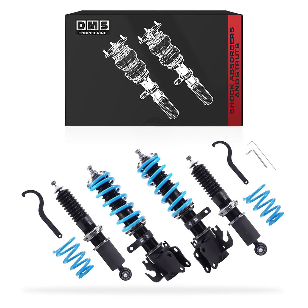 Holden Commodore VE (2006- 2013) Black Body With Blue Spring Front and Rear Coilovers Shock Absorbers LH + RH