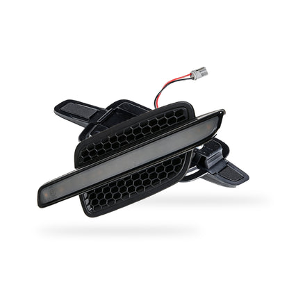 Holden Commodore VE (2006 - 2013) Sequential Smoked Side 3D Stripe LED Turn Signal Indicator Lights LH + RH