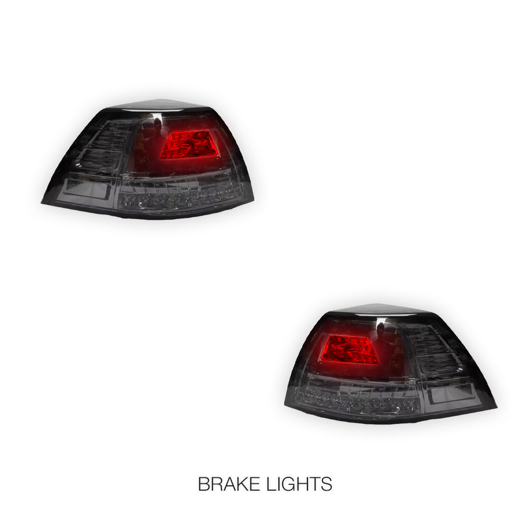 Holden Commodore VE (2006 - 2013) Smoked Sequential Tail Lights LH + RH