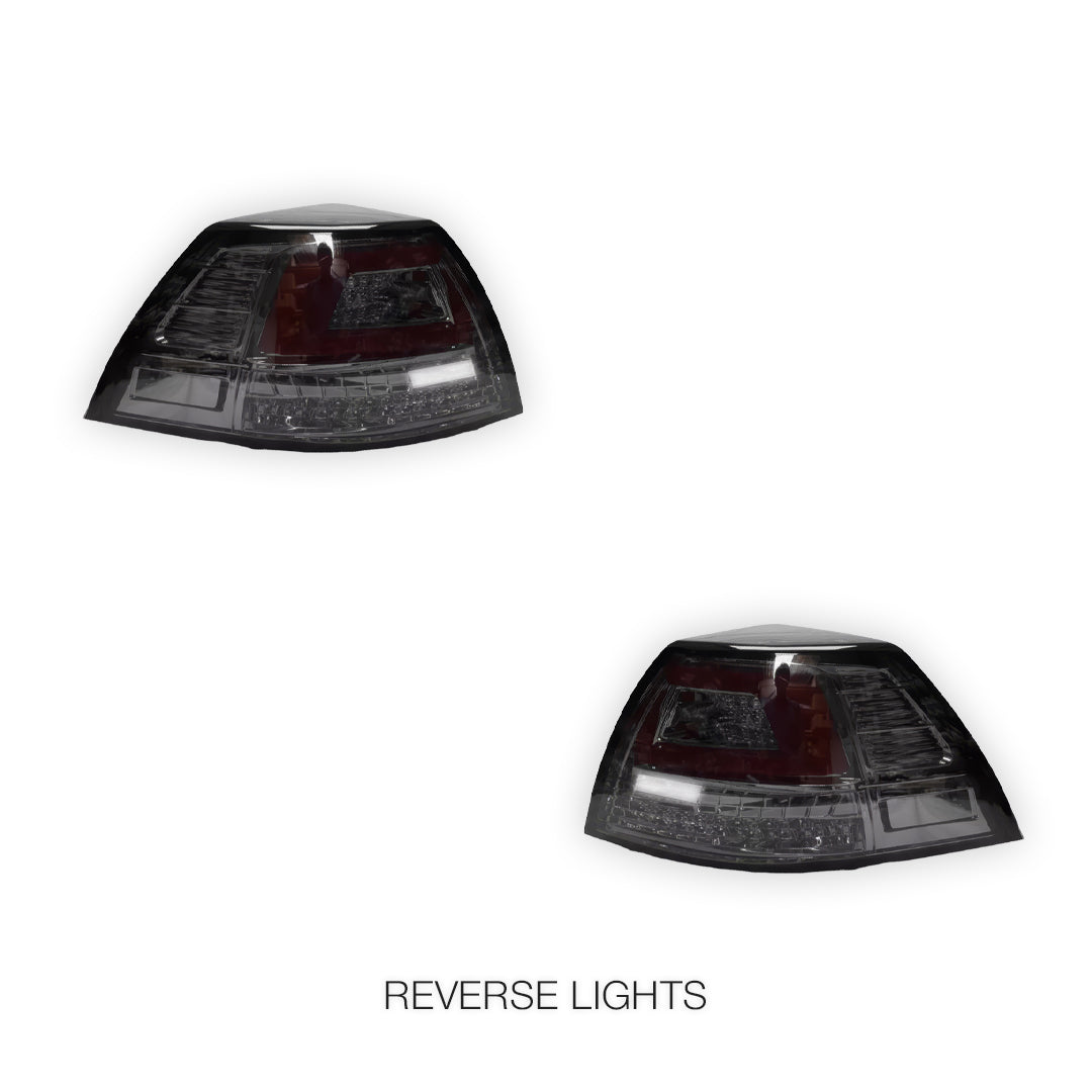 Holden Commodore VE (2006 - 2013) Smoked Sequential Tail Lights LH + RH