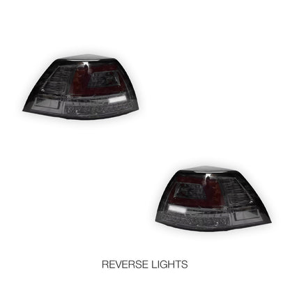 Holden Commodore VE (2006 - 2013) Smoked Sequential Tail Lights LH + RH