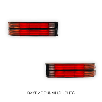 Holden Commodore VL (1986 - 1988) Clear Tail Lights LH + RH