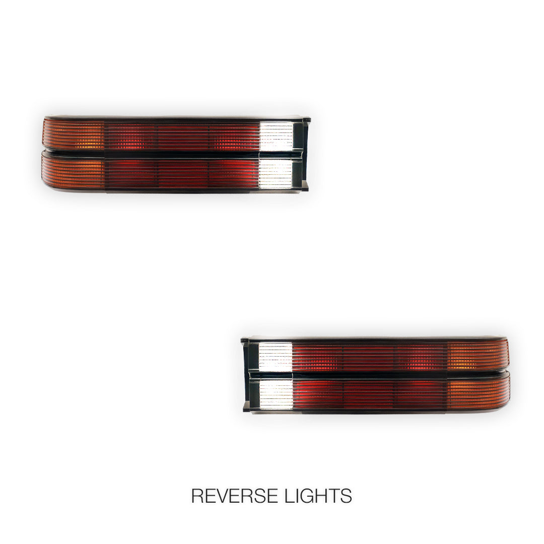 Holden Commodore VL (1986 - 1988) Clear Tail Lights LH + RH
