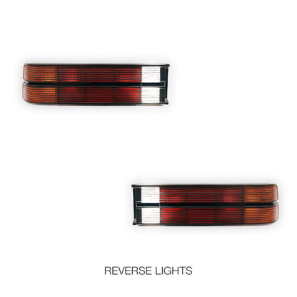 Holden Commodore VL (1986 - 1988) Clear Tail Lights LH + RH