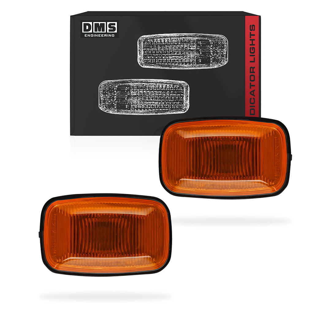 Holden Commodore VP/ VQ / VR / VS / VT (1991 - 2000) Amber Side Guard Indicator Lights LH + RH