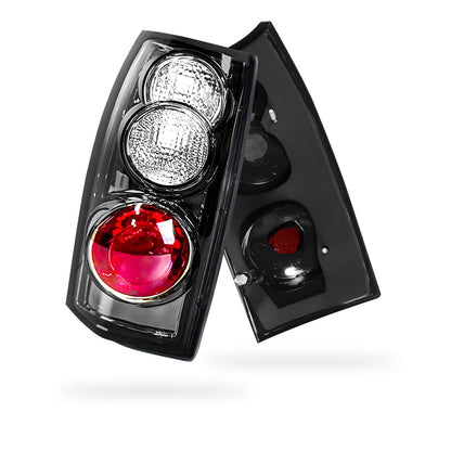 Holden Commodore VT / VX / VU / VY / VZ Ute & Wagon (1997 - 2007) Black Altezza Tail Lights LH + RH
