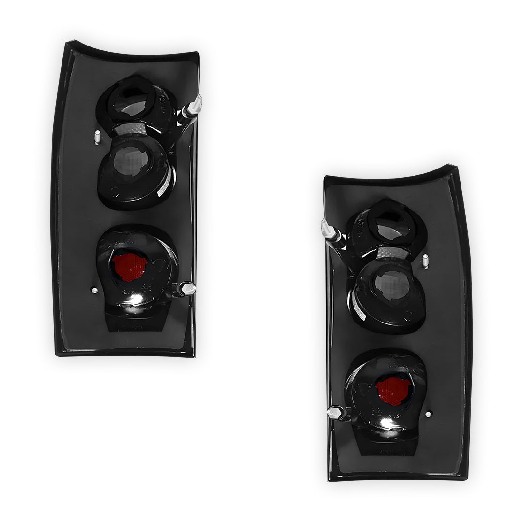 Holden Commodore VT / VX / VU / VY / VZ Ute & Wagon (1997 - 2007) Black Altezza Tail Lights LH + RH
