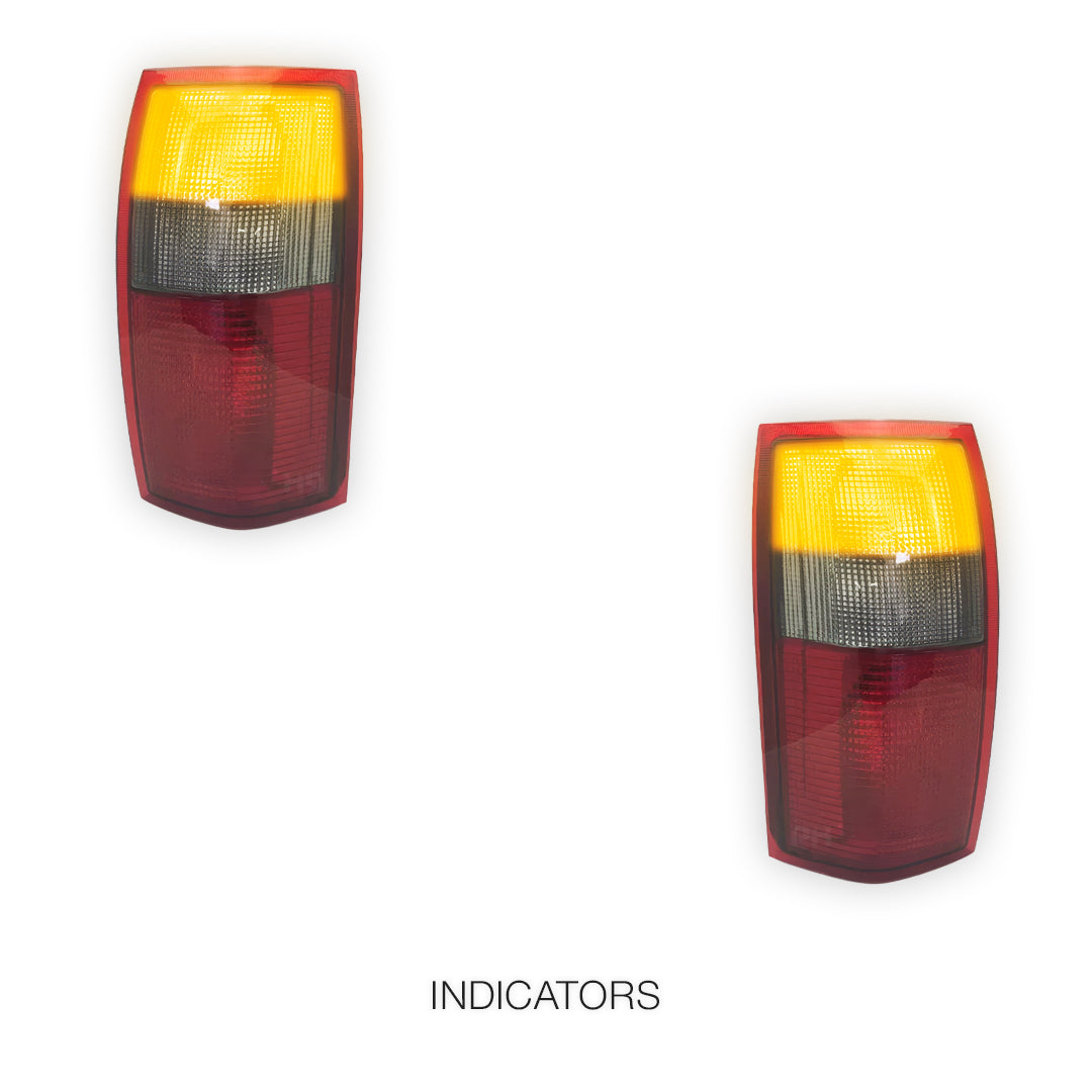 Holden Commodore VY / VU / VX / VT (1997 - 2004) Red Tail Lights LH + RH