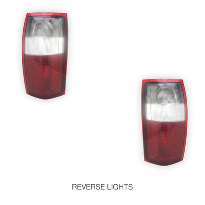 Holden Commodore VY / VU / VX / VT (1997 - 2004) Red Tail Lights LH + RH