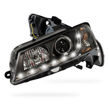 Holden Commodore VY HSV (2002 - 2006) Black DRL LED Projector Headlights LH + RH