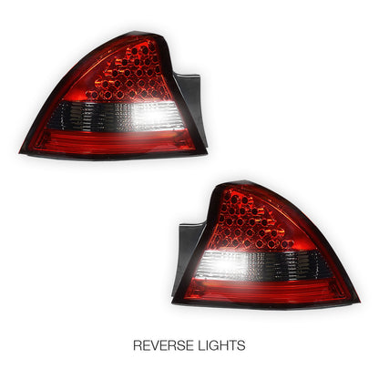 Holden Commodore VY SS SV8 Sedan (2002 - 2004) Smoked Red LED Tail Lights LH + RH