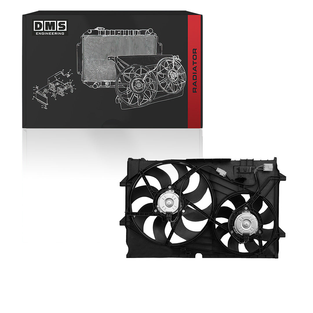 Holden Commodore VY (2002 - 2004) Dual Radiator Thermo Cooling Fan Assembly